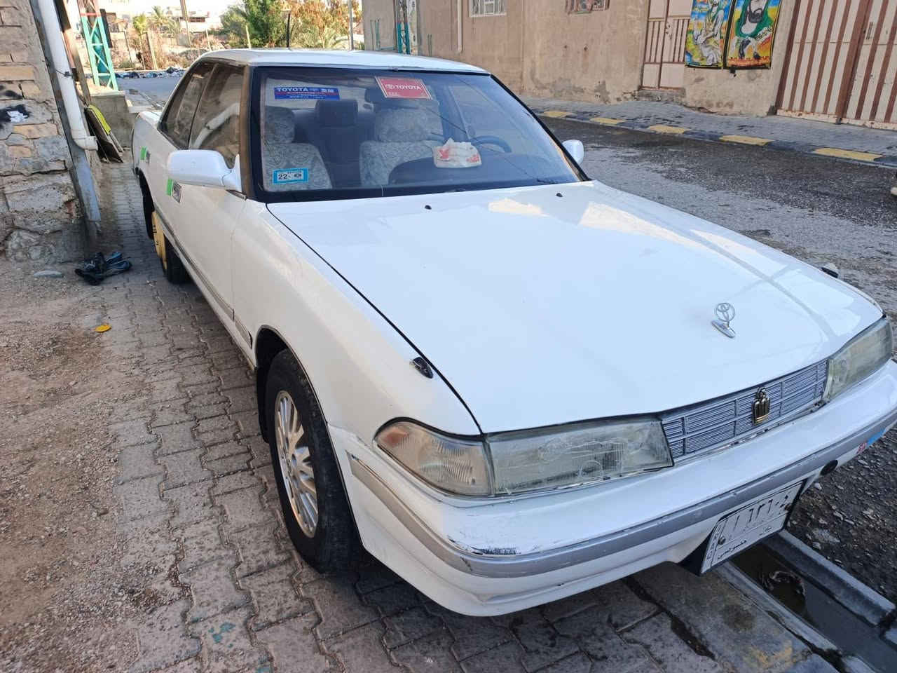 السلام عليكم
مارك عضم موديل1992
كفالة كص ونقل جثة وضربة قوية 
رقمها بابل الماني سنويتها ساقطة صالها سنة راعيها بالنجف مداور ثاني يوم 
مصبوغة صبغ عام جمالية 
محرك ونجي ناعم بي 📍خيط بخار 
حدادية90%
مصبوغة صبغ عام جمالية 
تايرات بالة جدد استوني شادهن 
باتري جديد سلف استوني شاده جديد داينمو جديد السيارة حلوه ومرتبها عوزها شوية بعد ترتيب 
عنوان السيارة النجف الاشرف  
/السعر32 وبي مجال/
للاستفسار(***********)
