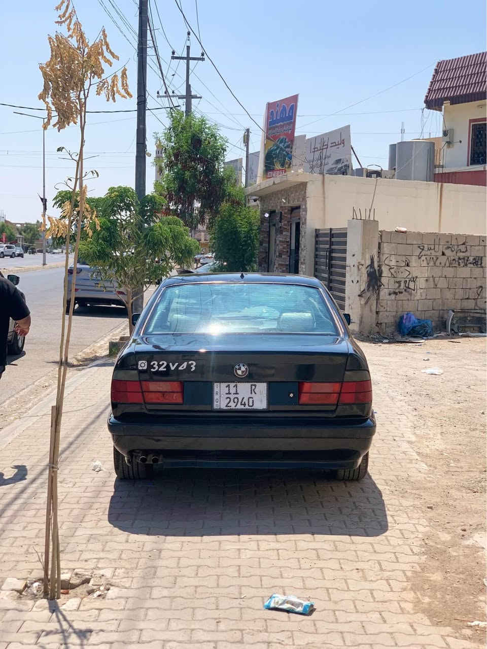 ‎بي ام 525مديل 95رقم بغداد دفتر بانزين بدون ضرر داخل ابيض صاج فول عدة فتحة مكاني اتصل ***********‎ كركوك, العراق
