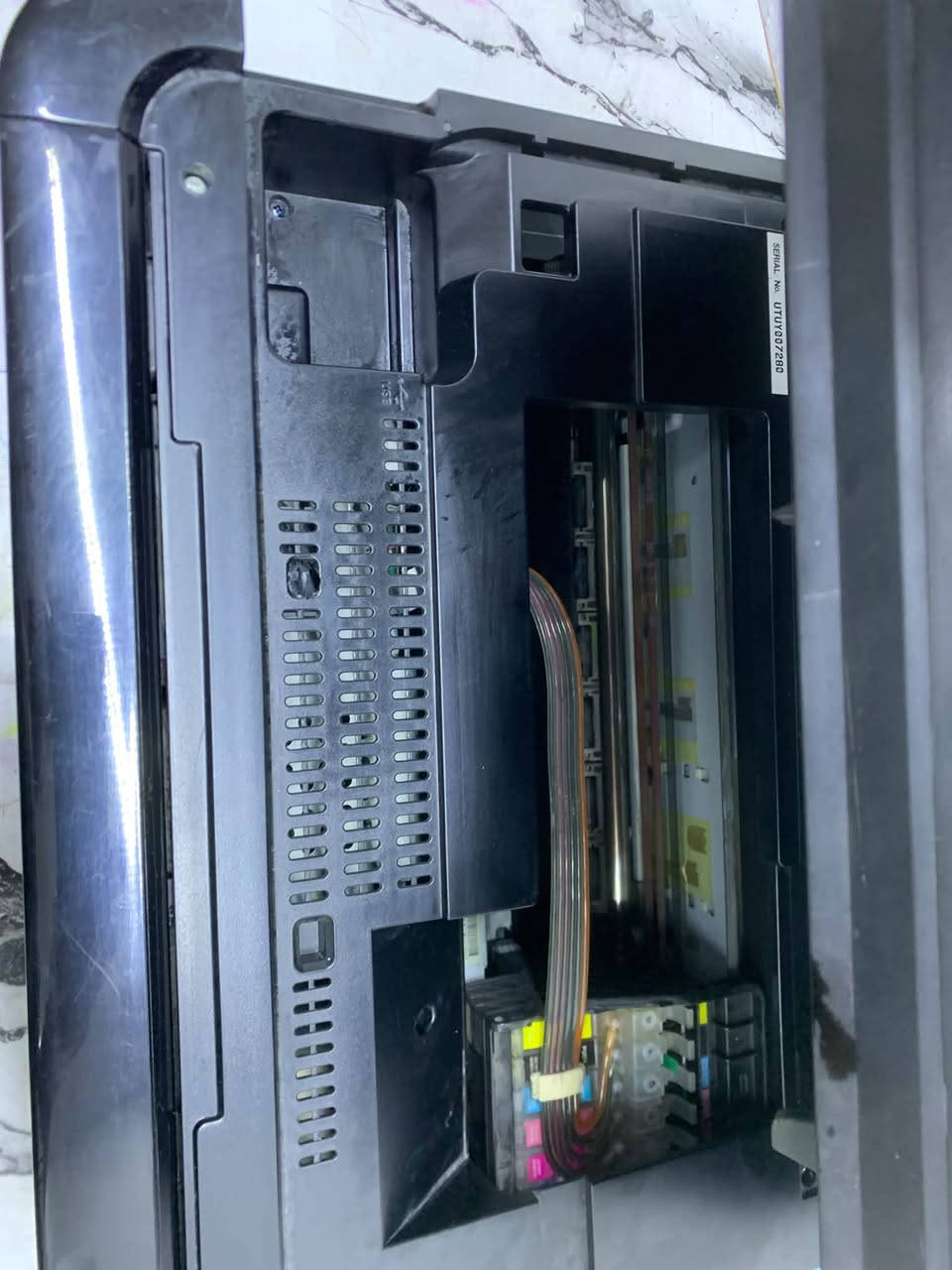 طابعه ابسون PX660
6 الوان للصور
منضومه حبر خارجيه اوتو
فلاش ورام تستقبل
وجهين تستنسخ
سعر الطابعه 175الف
توصيل موجود
***********
