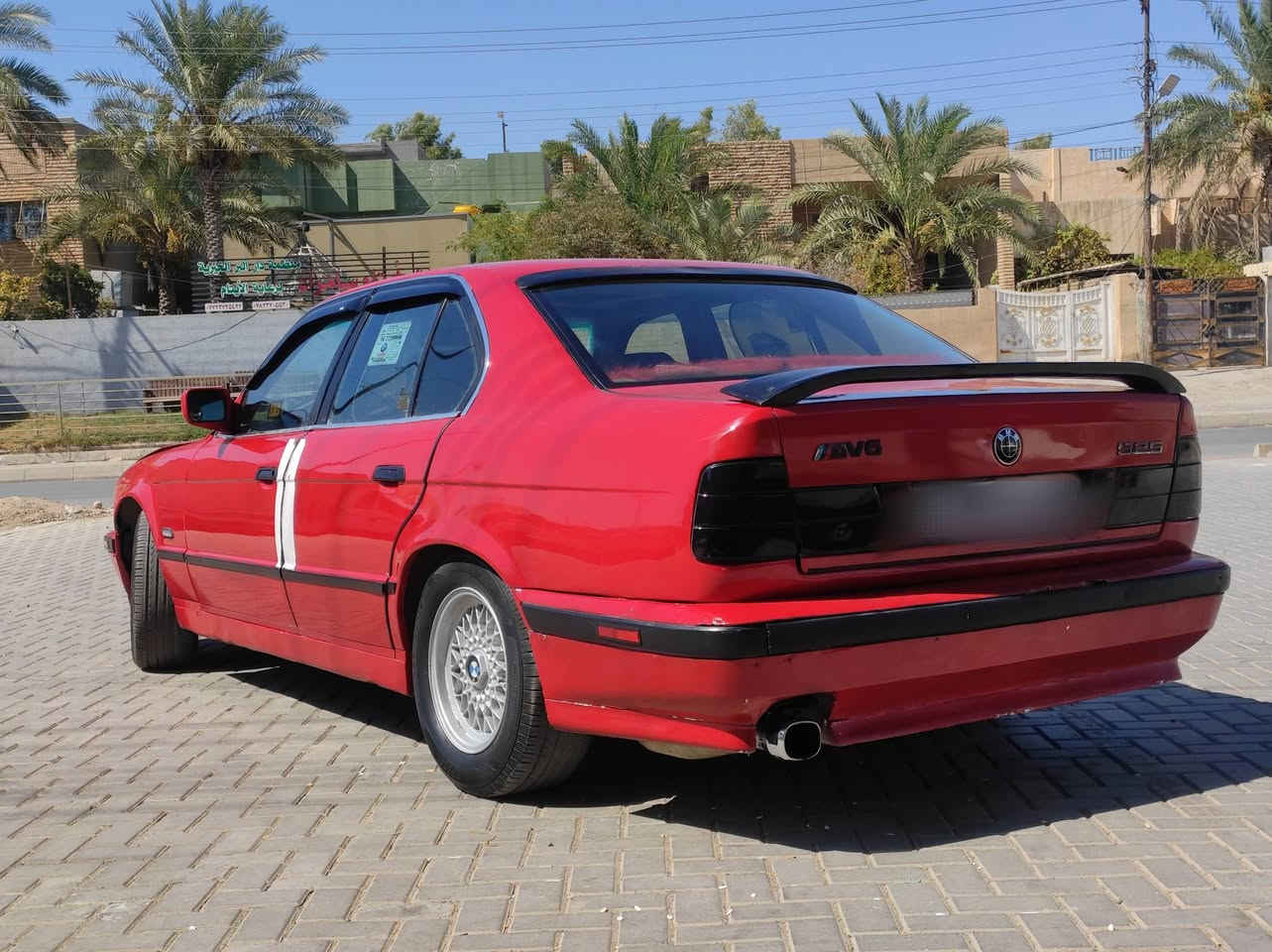 السلام عليكم بي ام للبيع او مراوس حسب القناعه
حجم525 BMW
محرك فانوس 
موديل 90 
 كير  اوتو
تبريد شغال 
فتحه 
 صدر جديد السياره شرط احلى من الصور
 لايت زنون 
تخم تاير جديد 
الرقم سليمانيه دولي هزه جديده شرطه تحويل
العنوان / سامراء  
الاتصال على الرقم***********
