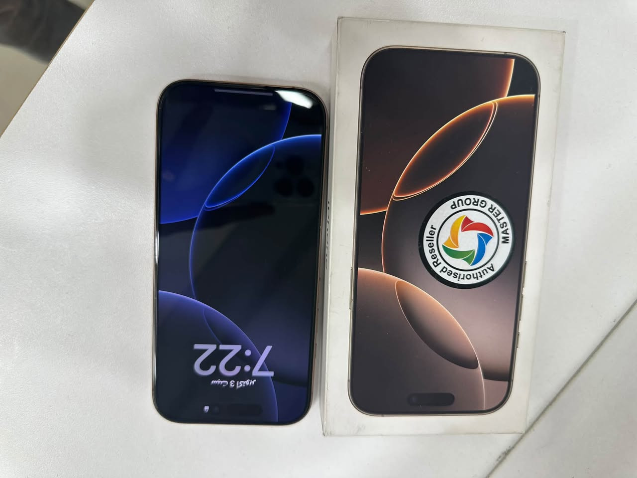 سلام عليكم ايفون 16 pro
256 بلادي كلشي بطاريه 90 

فقط فيس ايدي واكف 

***********

سعره 

850

نص مكتوب في الصور:
- 7:22 حالة البطارية حالة البطارية عادية تعمل بطارية iPhone هذه على النحو المتوقع. حول البطارية والضمان... الحد الأقصى للقدرة 90% هذا قياس لقدرة البطارية مقارنة بقدرتها عندما كانت جديدة. قد تتسبب القدرة المنخفضة بتقليل ساعات الاستخدام بين عملية الشحن والأخرى. عدد الدورات 480 هذا هو عدد مرات استهلاك iPhone لقدرة البطارية. معرفة المزيد... تاريخ التصنيع أكتوبر 2024 أول استخدام نوفمبر 2024
