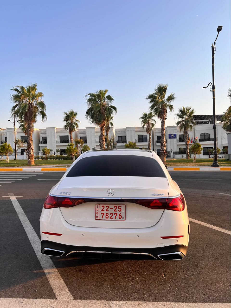 Mercedes benz 2025 E350 4Matic
سەیارەکە ٣پارچەیی پێشی بیلادی گۆراوە ئێرباگ بەس سووکانی تەقیووە رەقەم شاصیم داناوە گێر و مەکینە و کارەبایاتی بە شەرتە سەیارەکە وارد ئەمریکیە ماصفات(٣٦٠پلە رادارە + کوشین سارد و گەرم+سوکان ئیتەر+ ئاوێنە شەفت و حەساس + پانۆ راما ٢ مۆد + هتد….)فولل فوللە تەنها ٣ شاشە نیە
سەیارەکە ١ دەستە تەنها ٢١ هەزار رۆشتووە
تحویل و غەرامەی بە شەرتە 
سحری ٤٨٠ وەرەقە و مەجالەکی برایانە 
ئەگەر موشتەری تەلەفۆن بکە تکایە 
***********
*********** أربيل, العراق
