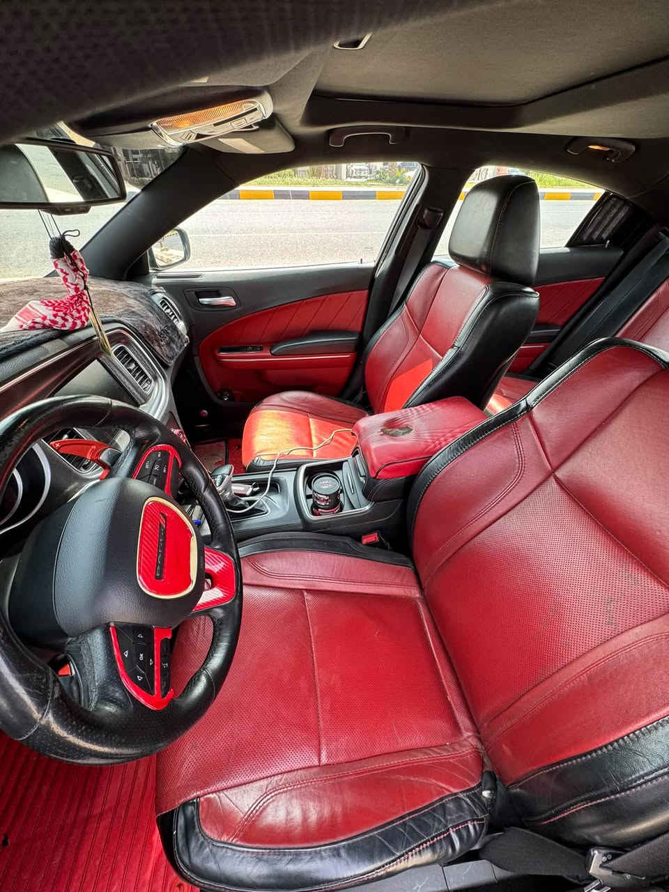 🚘 دوج جارجر رالي  2016/وارد كندي 🇨🇦
🔹 الموديل: Dodge Charger Rally
🔹 وارد كندي
🔹 الممشى: 125 ألف ميل
🔹 السيارة كلين ومكفولة من الصبغ والضربة
🔹 بيها باردة بالباب الخلفي جهة السائق
🔹و بارد تقريباً شبر بالصندوق

المواصفات:
• فتحة سقف
• داخل جلد أحمر
• هيتر ستيرن+شفتات
• هيتر مري
• مقاعد أمامية كهرباء
• تدفئة وتبريد للمقاعد الأمامية
• ميموري للمقاعد
• تدفئة للمقاعد الخلفية
• دمّام صندوق بلادي
• مري قلاب + نظام تعتيم
• Super Track Pack 🏁
• حساسات خلفية

✨ سيارة مواصفات عالية ومجهزة بشكل مميز، مناسبة للي يريد جارجر رالي بمواصفات كاملة.

📍 مكان السيارة حاليا[الفلوجة]
📞 للاستفسار: [***********]
السعر خابر و تدلل
