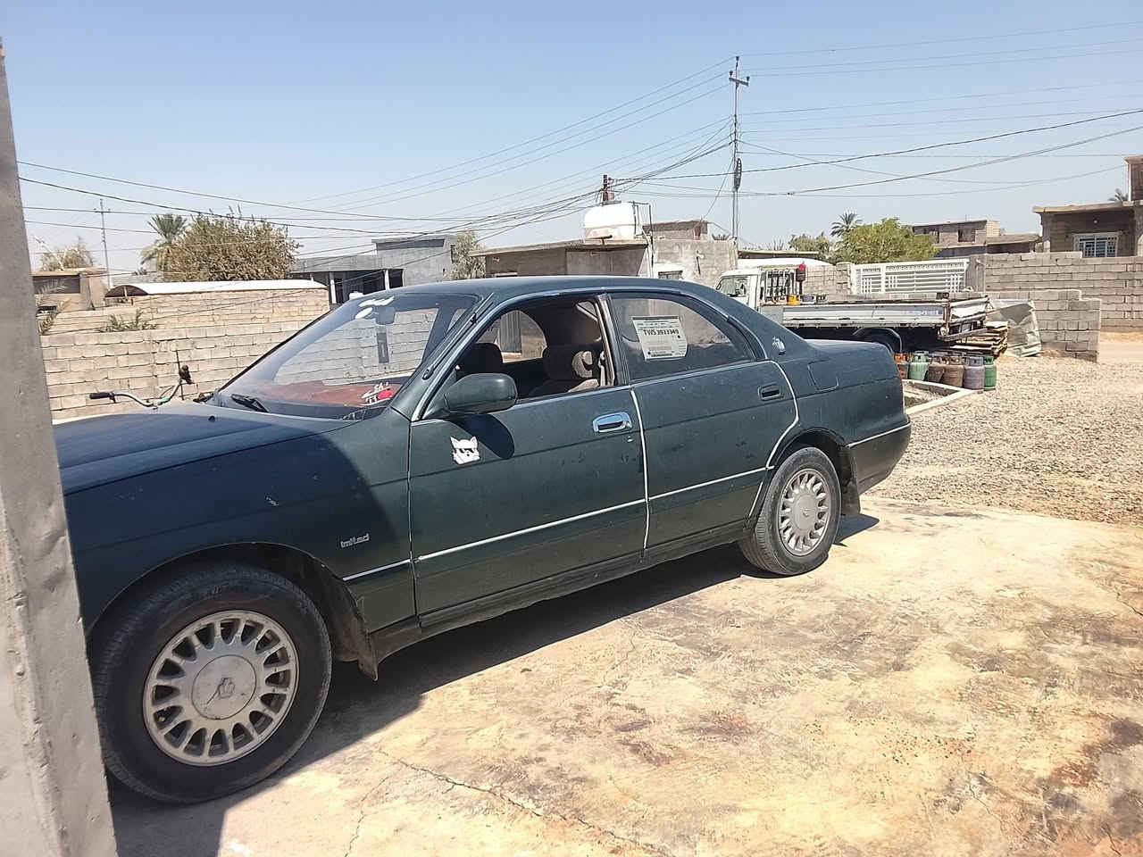 السلام عليكم بطه موديل 1992متصل سنويه صاقطه الهزه ماصاقطه كير محرك شرط مكفوله من الكص ونقل جثه
السياره حلوه كاعده السياره بسمي تحويل ثاني يوم 
تخم تاير جديد السياره ماناقصه شي مكان السياره
صلاح الدين ناحيه المعتصم الطريشه
رقم الهاتف***********
