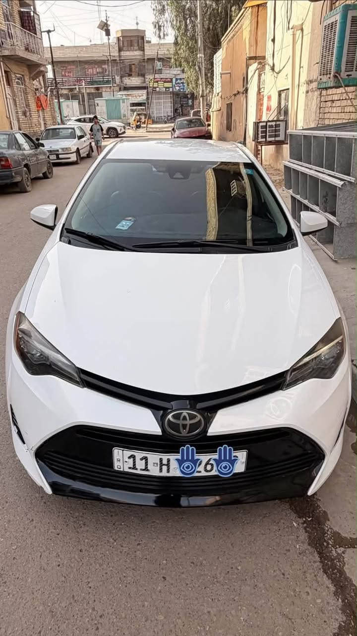 كورلا موديل 2018
وراد أمريكي
مكينه 1800
ماشيه 200 
رقم بغداد بسمي تحويل ثاني يوم 
سعر 138 بيهه مجال قليل 
التصال ***********
