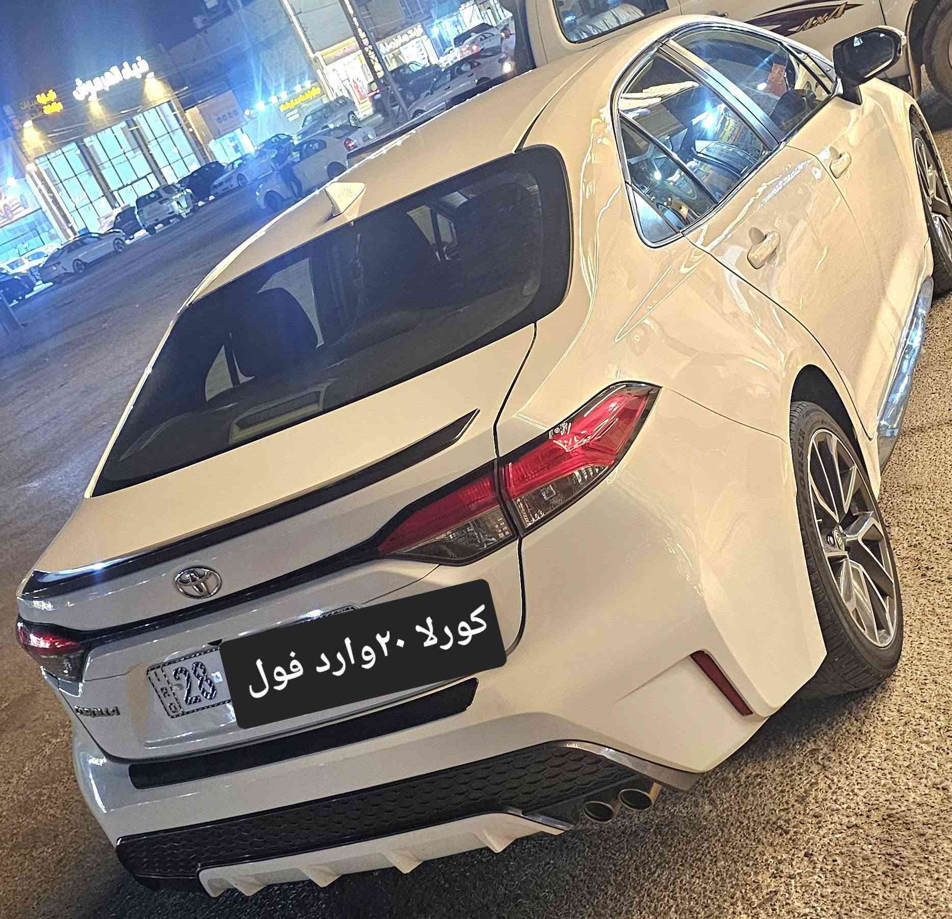 كورلا ٢٠وارد حادثهه جاملغ وبنيد بدون دواخل فول مواصفات فتحة بصمة اشاير بالمري كشن كهرباء تحكمات رادارات شفتات بالاستيرن جاهزة من كلشي رقم نجف دولي سنويتهه لل٣١ للإستفسار ***********و ***********نجف اراوس ١٤٥ النجف, العراق

