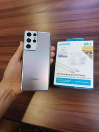 للبيع S21 الترا 5G نسخة السناب دراكون جديد وغير مفتوح مواصفاته معروفه....