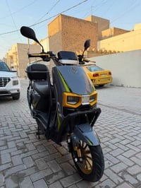 ✨من شركه حسن وحسين✨ دراجه نظيفه  جدا مثل ماموضح بالصوره كهربائيات شغال...