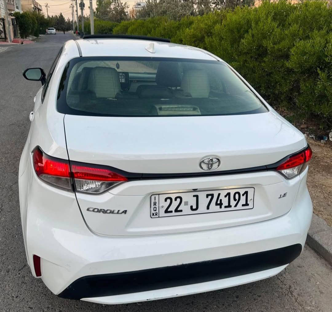 toyota corolla
2020 LE Plus
فول فول 1/1 
مراوس او مقدمة دفتر والباقي على الاتفاق 
71 الف ماشيه
🔵 بصمه
🔵 ابواب بصمه
🔵 رادار
🔵 سلايد
🔵 كاميرا
🔵 بريك كاهرباء
🔵 اوتو هولد
🔵 تحديد سرعه
🔵 مرايه رادار
بعد هوايه موصفاتى
4 قطعه صبغ
بجم كبس بدون شاصى  بدون ارباك
143$ - ***********
*********** واتساب موصل, نينوى
