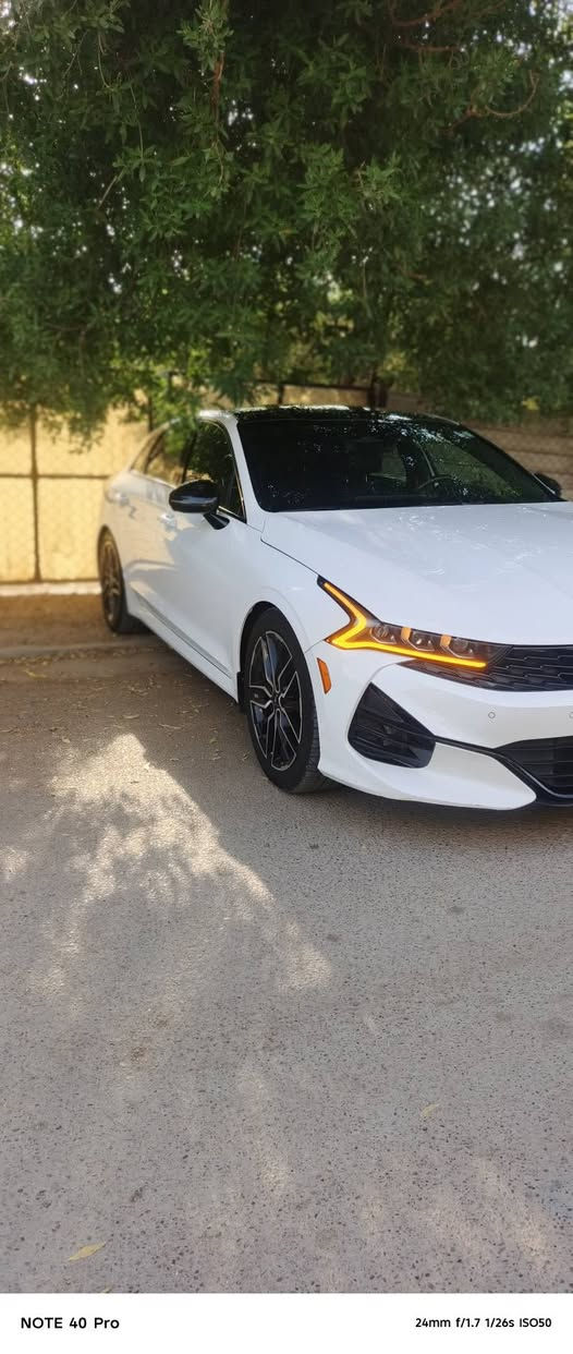 كيا 2023 K5 GT فول اعلى شي ب K5 محرك 2500 توربو رقم بغداد بسمي وارد امريكي ماشيه 45 حادث بسيط بدون ايرباك صورالحادث موجود بالمنشور تبديل قبق جنطه بلادي نفس الون بدون صبغ  السياره مكفوله من الصبغ حته الدعاميات فول مواصفات  GT اربع كامرات حساسات امامي خلفي رادارات كشنات كهرباء جلد تدفئه تبريد بالكشنات نظام صوت BOSE 12 سماعه
السعر 205 

***********

نص مكتوب في الصور:
- NOTE 40 Pro
- 24mm f/1.7 1/50s ISO119
- 24mm f/1.7 1/26s ISO50