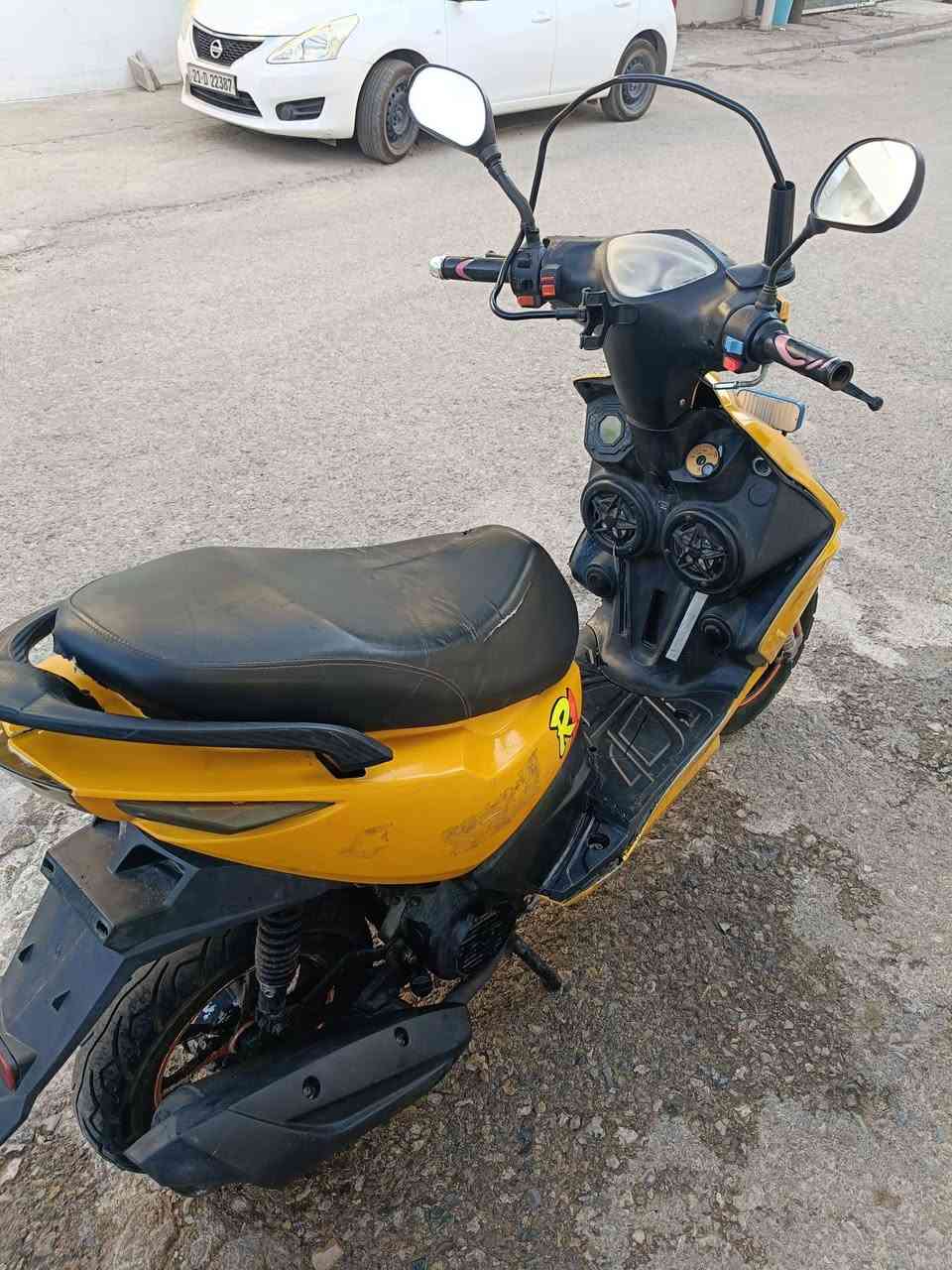 السلام عليكم ورحمة الله وبركاته
🏍️ للبيع دراجة ماكس مضلع 50 سيسي

🔹 مكينة 50 سيسي
🔹 اقتصادية بالبنزين
🔹 نقرة سلف
🔹 الدراجة شغالة وموجودة للفحص
🔹 كابريتر جديد دهن اصلي جديد بلك جديد
🔹نضام سماعات بلوتوث صوت قوي
🔹 السعر: 350 و بيهة مجال بسيط او مراوس
📍 المكان: بكرجو تازة
📞 للتواصل ***********

للاستفسار والمراسلة خاص.
