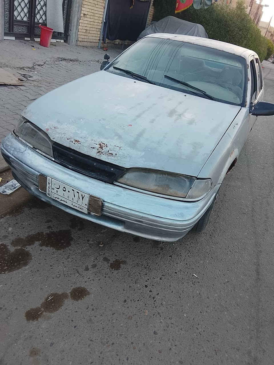 برنس موديل 93 كير عادي مكينه مفتوح لاصرف ولاتبخير كهربائيات شغاله منظومه بنزين كامله جديدة تخم تايرات ويل كب صدر امامي وخلفي بطاريه جديدة 
غرفتها تحتاج ترتيب مثلا بطاين السكن والسايق وماطور جام والكشر بي جراد وخياسات وموضحه بالصور مكاني بغداد السعر 15 ورقة رقم قادسيه تحويل مباشر وترهم مراوس مكاني بغداد وهذا رقمي *********** وتحياتي للجميع
