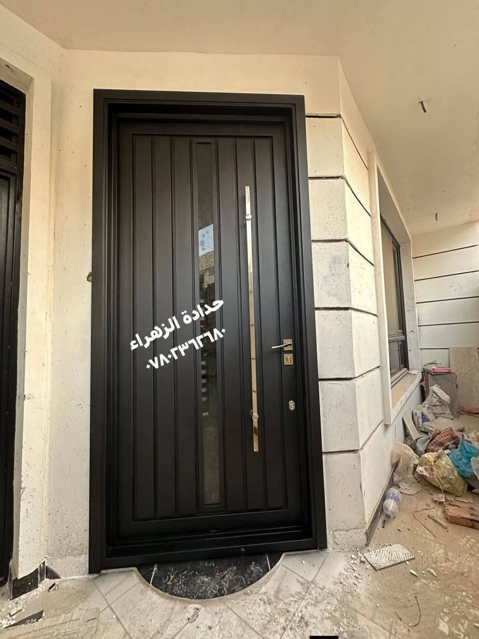 حدادة الزهراء
نعمل كافة أنواع الأبواب والشبابيك والسقائف والمحجرات 
بجوده ودقة عالية 
المصداقيه غايتنا ورضاكم هدفنا 
تحياتي للجميع 
العنوان البصره القرنه 
للتواصل 
*********** //// واتساب 
ابو زهراء (م.حسين)

نص مكتوب في الصور:
- حدادة الزهراء ***********
- ***********
- حدادة الزهراء ***********