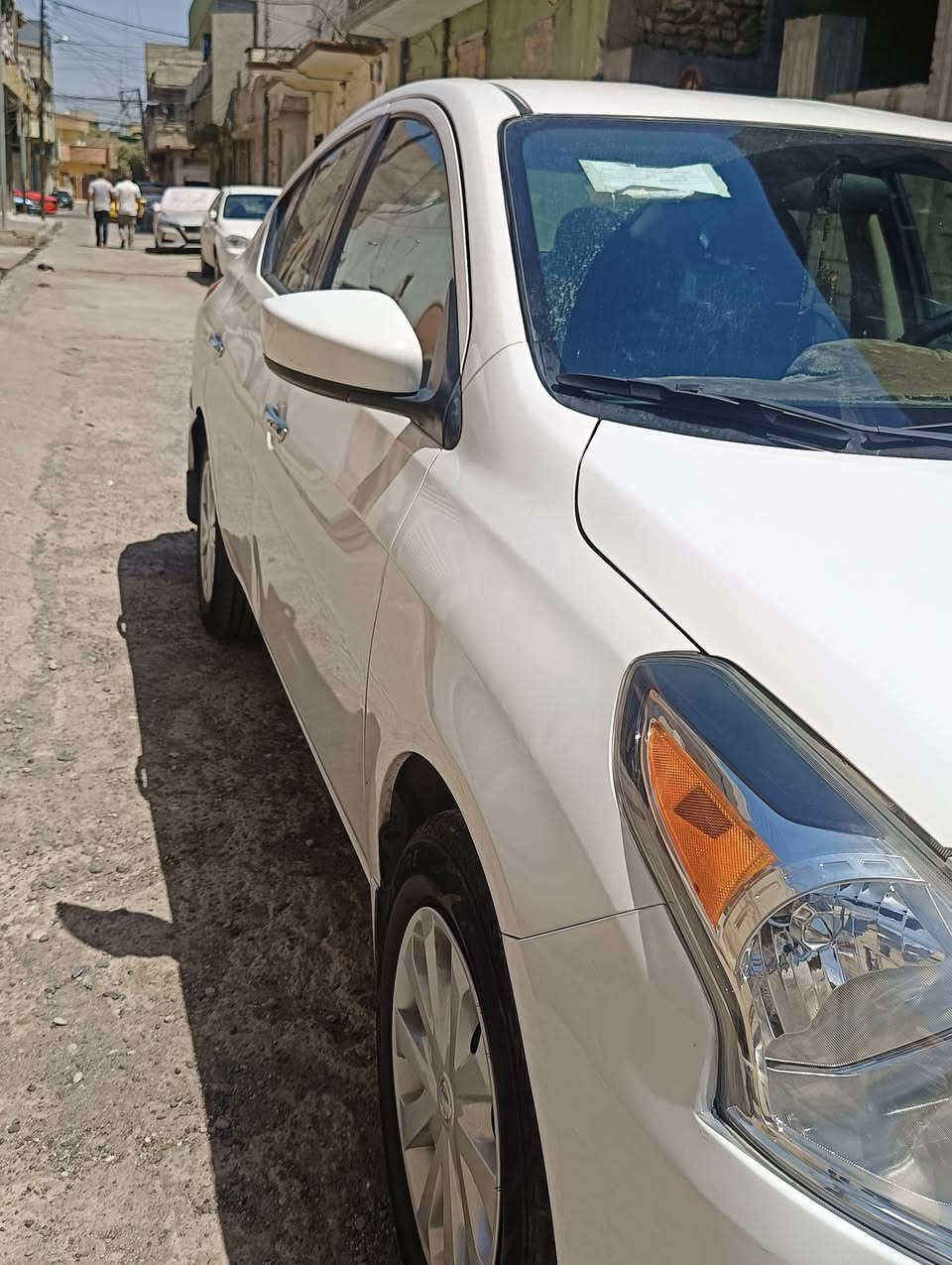 سلام عليكم للبيع نيسان فيرسه
وارد امريكي 
باب السايق مبدل من أمريكا 
 ودعميه الوره صبغ
بيها ملحضات بسيطه 
موديل 2017
مكاني موصل دركزليه 
السعر 100 ورقه وبيها مجال للطيبين 
متواجد خاص 
الرقم ***********
