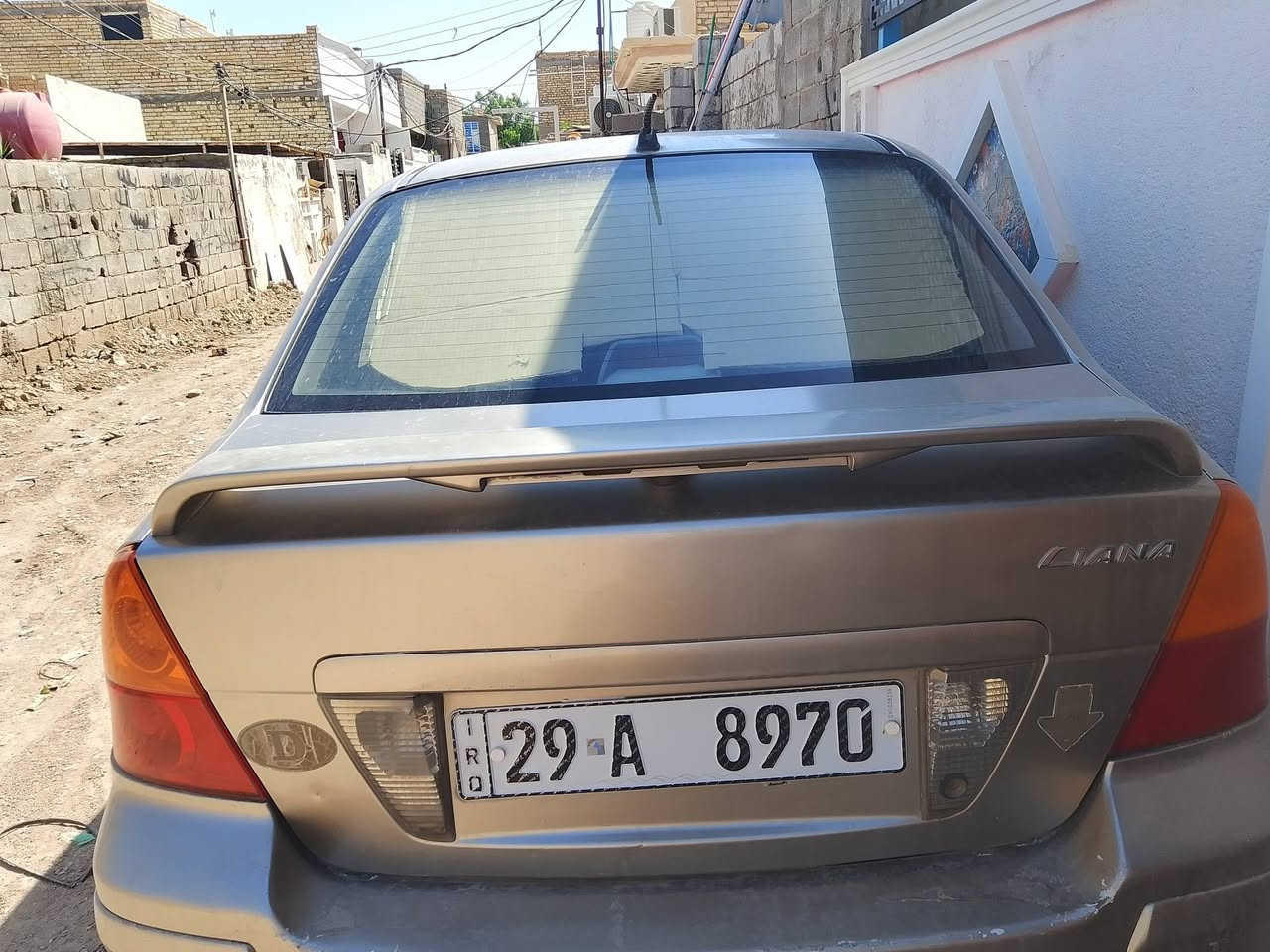 سازوكي 2005رقم واسط انكليزي  محرك وكير كورلا تبريد شغال كهربائيات كله شغاله سياره جاهزه محرك ١٦٠٠
عنوان واسط  سعر٤٠وبيه مجال ***********
