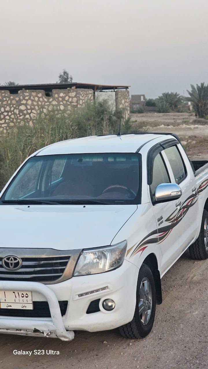 سلام عليكم للبيع هايلوكس موديل ٢٠١٥ فول مواصفات شاصي ١٩ سيارة مكفولة مكينة جديدة حداديه وتخم تاير خير من الله مكفول من الفتح والصبغ السعر١٩٠وبيه مجال المكان بابل حمزه الغربي للاستفسار الاتصال على الرقم ***********
