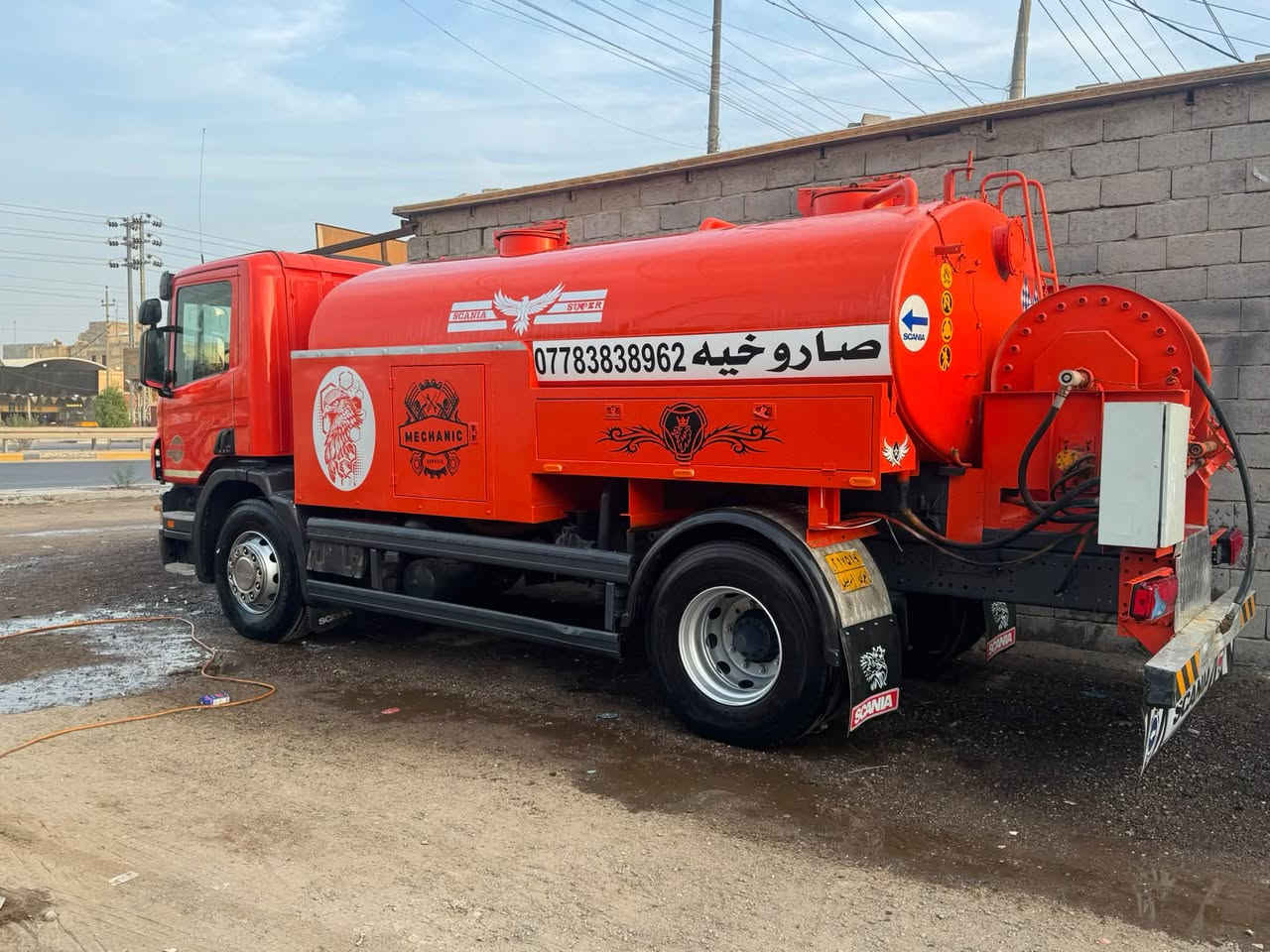 سكانيا ٢٠١٢ • مضخة ٢٥٠ بار • كفالة عامة