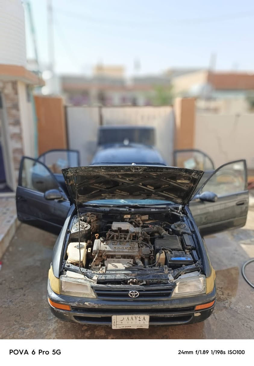 سلام عليكم
للبيع كورلا مديل 94
السياره نضيفه وجاهزه من كلشي 
كير ومحرك خير من الله 

رقمها بغداد 
سعرها 40وبيها مجال 
المكان ديالى العنبكيه 
الرقم: ***********
