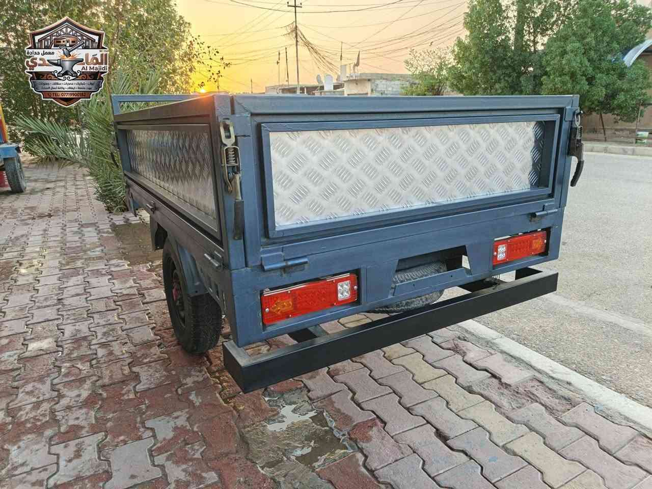 عربانة سحب • مقطورة خلفية • الماجدي