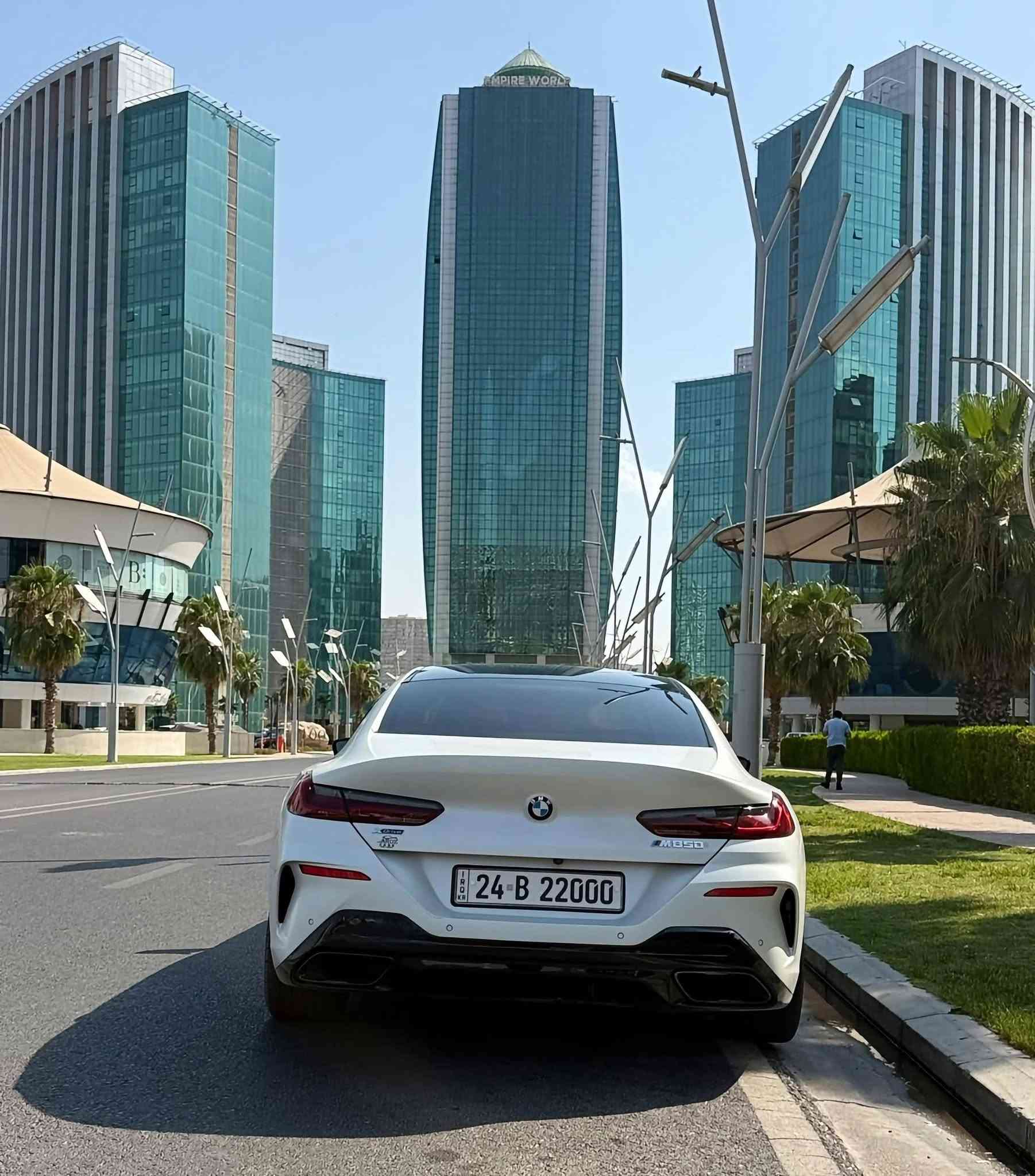 #للبيعBmw_850_2023_M8 
للبيع BMW850 (M) XDRIVE
وارد امريكي 3 قطع بخ امامي(بدون ايرباك)بدون اي ضرر داخلي..
اعلى مواصفات مقاعد لونين بلادي وسقف شاموه بانوراما رادار كبير قيادة ذاتية داتاشو 5 كاميرات 5 بردات رادارات كامل السيارة ابواب شفط وباقي مواصفات 
مغلف ppf Matt ضمان 10سنوات السيارة  بمواصفاتها نادرة جدا وبدون اي مسج نظيفة جدا جدا بدون نواقص صدر تبريد كهربائيات كله شرط 100٪ هزه وفحص جديد سيارة بأسمي تحويل مباشر ماشي 67 الف ميل قابل للزيادة..(السيارة حاليا غير رقم عليها) 
موقع السيارة اربيل
سعر مناسب جدا.. 
للتواصل والاستفسار
***********

نص مكتوب في الصور:
- BLOO Erbil, Iraq