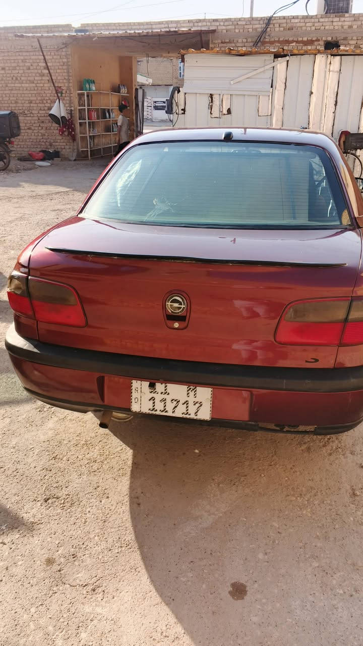 اوبل اوميكا بزون1995
مكينه vvt 6 سلندر بطه

جامات الكهرباء 

كشنات كهرباء
البرده الجامه الخلفيه كهرباء 
ماسحات لايت شغاله 
سستم صوت  وشاشه 
وكامر شغال 
كهرباء كلهه تشتغل 
 
غرفه حلوه ومرتبه 

السياره نظيفه حيل صبغ عام جماليه بيدي
تبريد شغال 
تخم تاير جديد 
رقم بغداد دولي جديد هزه جديده ما صاقطه 
تحويل مباشر

السعر ٤٠ وبيها مجال للطيبين

للتواصل ***********
