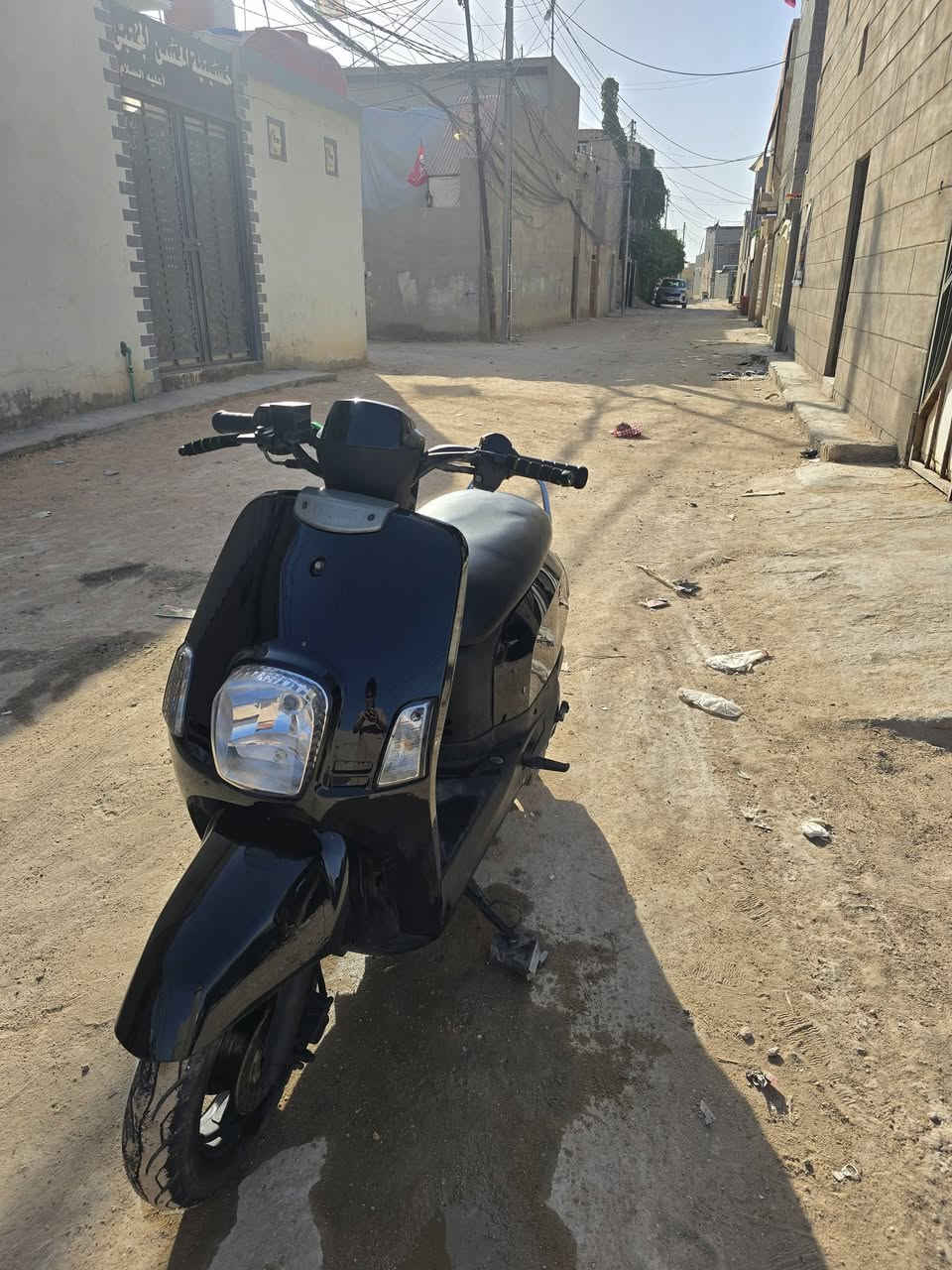 ماكس بوليس
اسود هاي نظافته
كابريتر
سرعته ١٢٠ مقفل ٨٠
دراجه معمره ضمان 
دبل ستاند
كهربائيات كامله 
ويل جديد بلاديه
كفرات تايوندي اصلي 
سعر 650الف وبيها مجال بسيط
للاستفسار ***********
