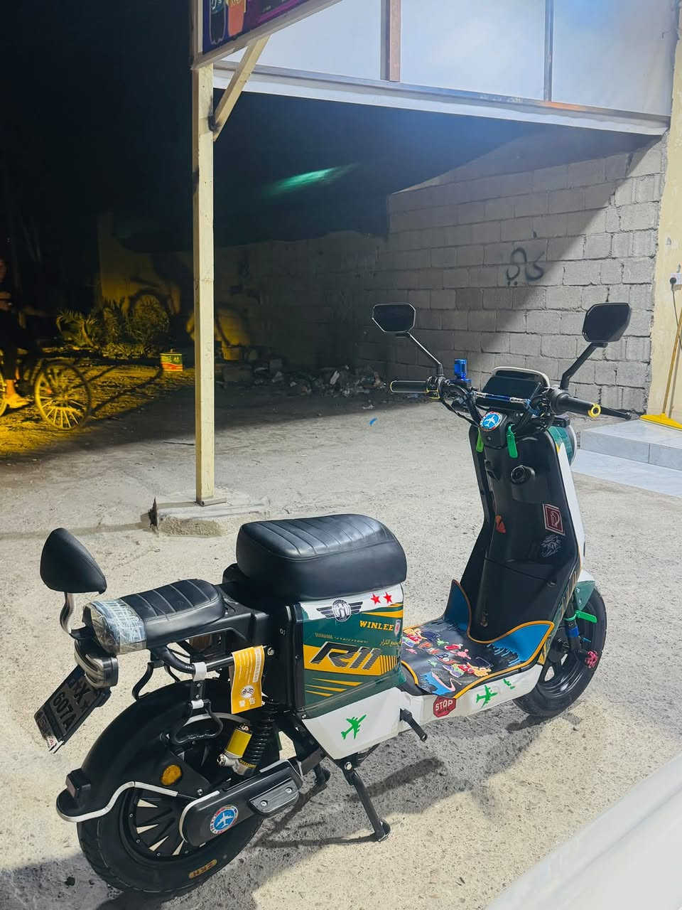 سلام عليكم دراجه ار 11 جيس بطاريات جديده دراجه ما متعوبه الدراجه كهربائية كله شغال بطاريات بل جيس شرط الفصح سعر 550 وبيها مجال مكاني ديالئ بعقوبة قريبا المرور ***********
