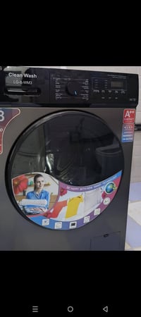 LG Clean Wash • ٨ كيلو • مستعملة مرة واحدة