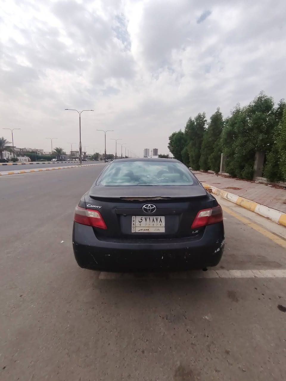 كامري ٢٠٠٧ • رقم بغداد • كشن كهربائي