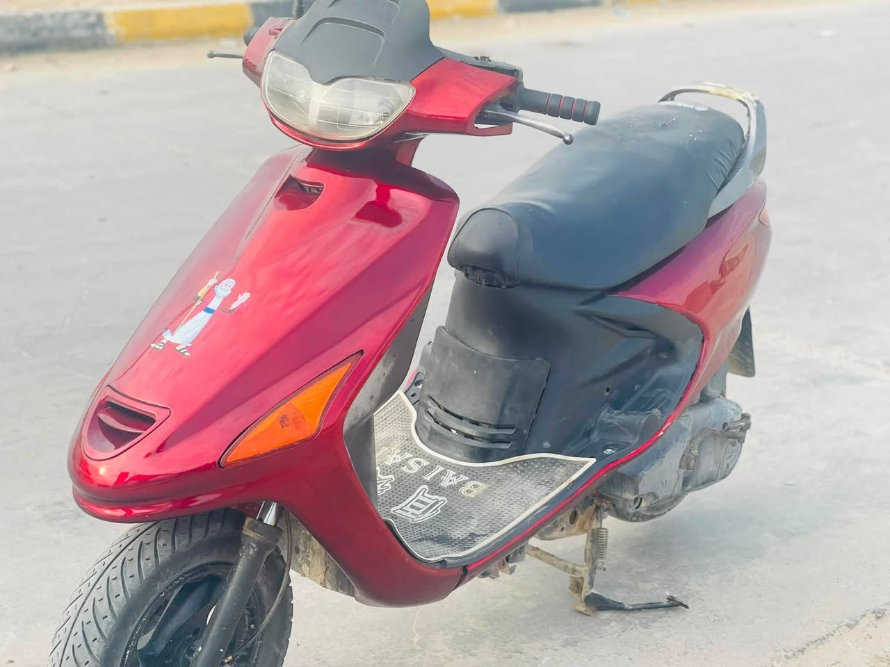 سلام عليكم دراجة للبيع حاوية شرط ع الفحص مامفتوح بيها برغي السعر 550     ‭***********‬
