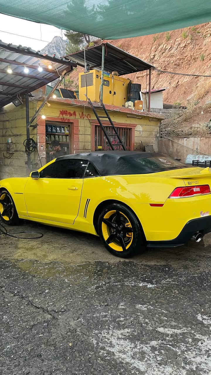 للبيع كمارو 2015 rs. 3600
فول مواصفات تحكمات استيرن
مثبت سرعه 
شفتات  
كشنات كهرباء 
كشف سياره حيل نضيفه 

كير مكينه اكسل بلاد 

بدون ايرباك قطعه وحده 

مكاني بغداد الغزاليه 

***********

