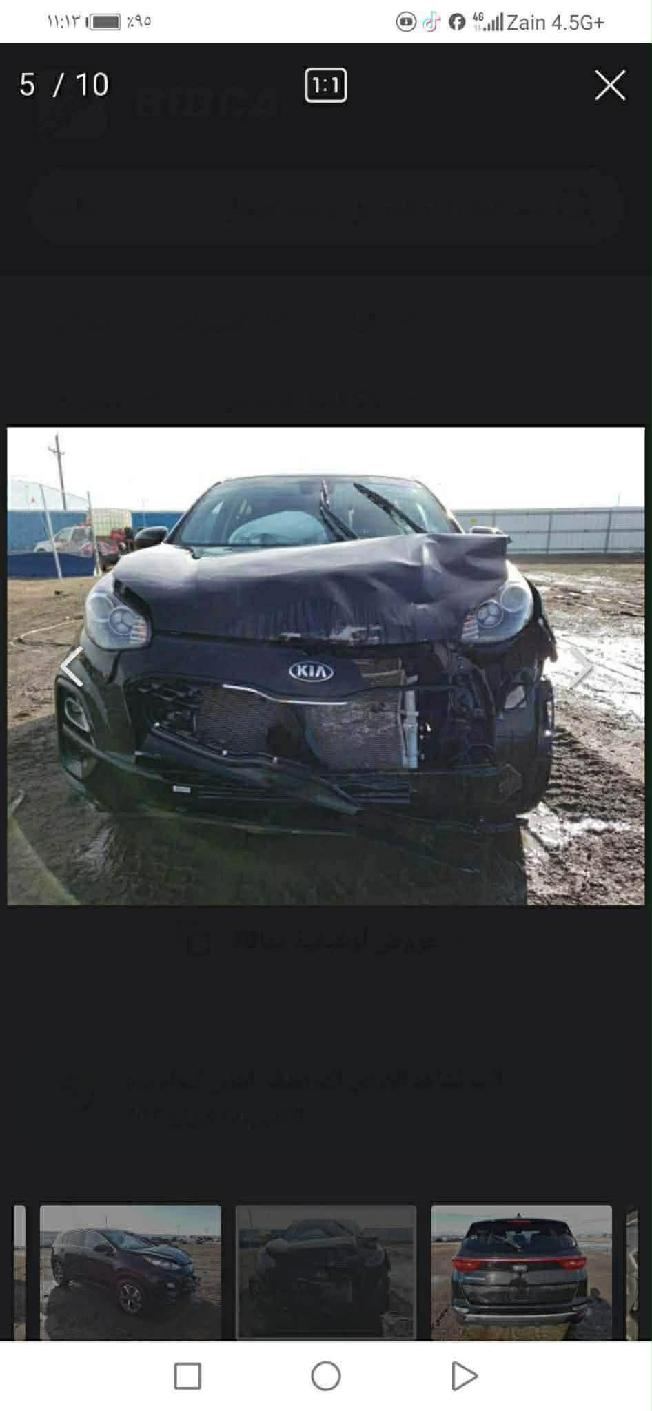 سبورتج 2021ماشيه 84 الف بيه 3 قطع تبديل بدون دواخل شعندك مراوس بسياره احدث اتصال ***********

نص مكتوب في الصور:
- 1 / 10
- 5 / 10