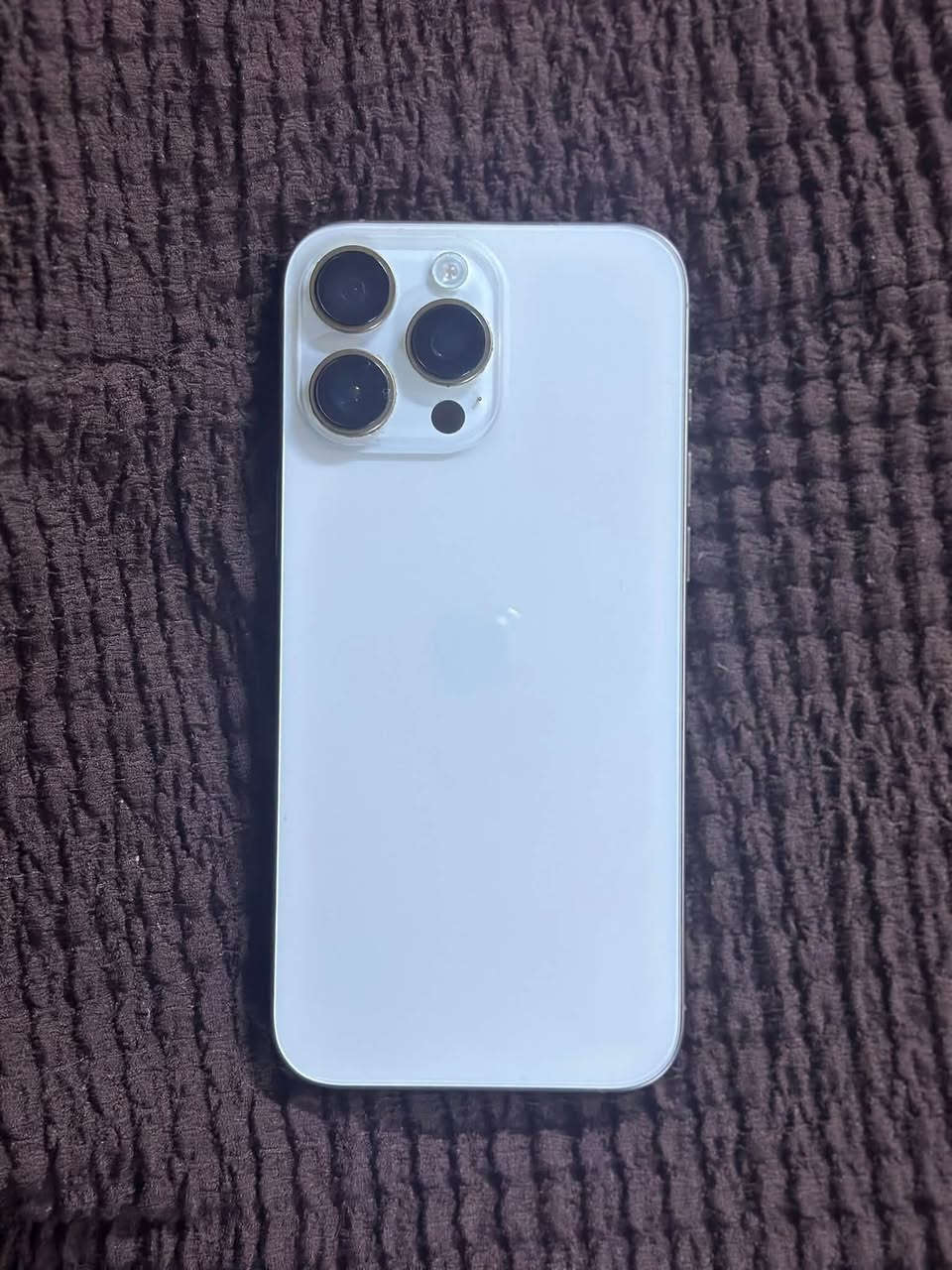 ايفون 16 بروماكس IPhone 16 pro max
السلام عليكم 

ايفون 16 بروماكس باللون المرغوب (صحراوي) 
الجهاز نضيف ويخيل  بس كيبل ويا الكارتونة ضايعة الله شاهد

 بطارية 🔋89 تقرة بالحاسبة 90 

السعر : مليون و200 

العنوان: بغداد البياع  - ا

للتواصل خاص او على الرقم واتساب ***********
