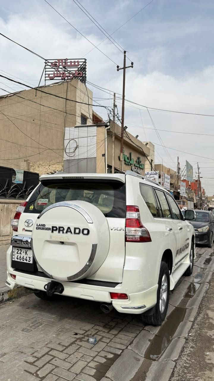 برادو ٢٠١٧ • رقم اربيل • حادث خلفي