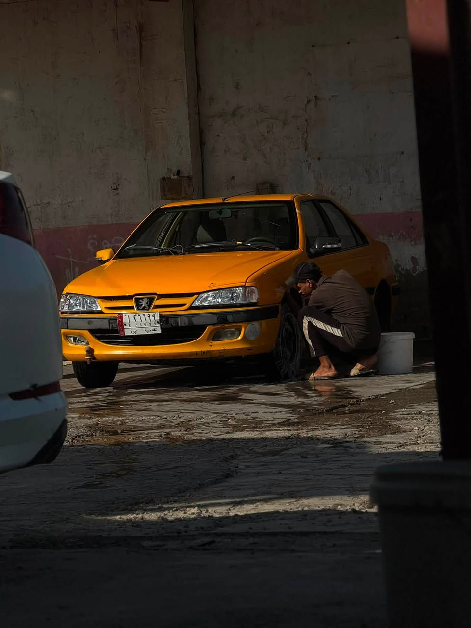 بيجو بارص 2018
مكفولة ماعدا باب الصدر بي بارد على وضعة مامصلح 
حدادية جديدة 
تبريد شغال 
تايرات جدد 
مصفرة هيئة وغرامات 
العنوان ديوانية 

***********
