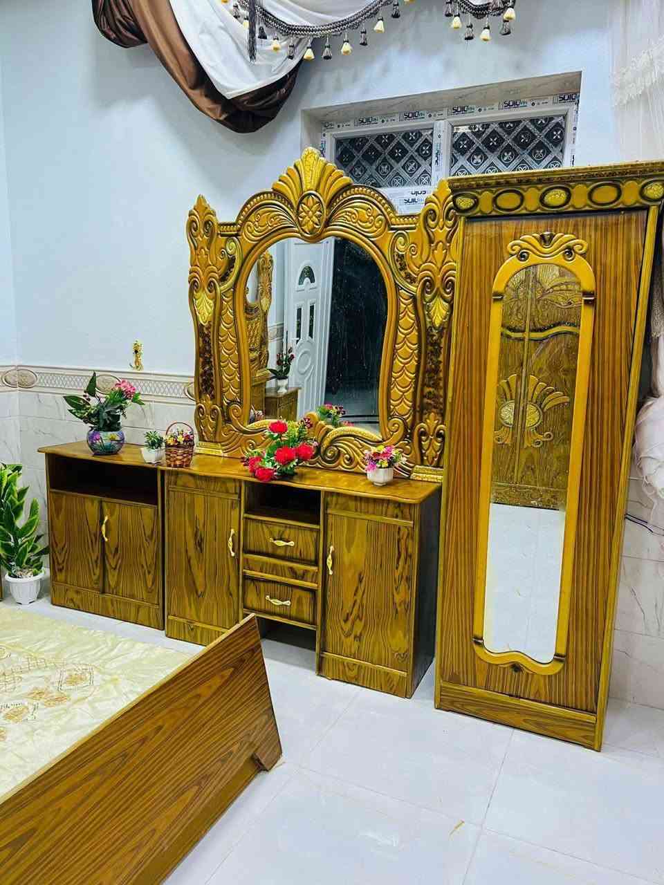 غرفه نوم  خشب صاج عراقي شرط نضافه فول السعر خاص او اتصال عل رقم 📱 ***********
