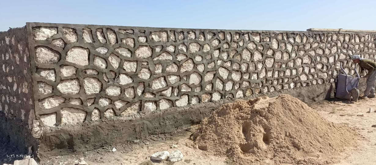 بناء حجر كرسته وعمل شغل درجه اوله للحجز الرقم***********
