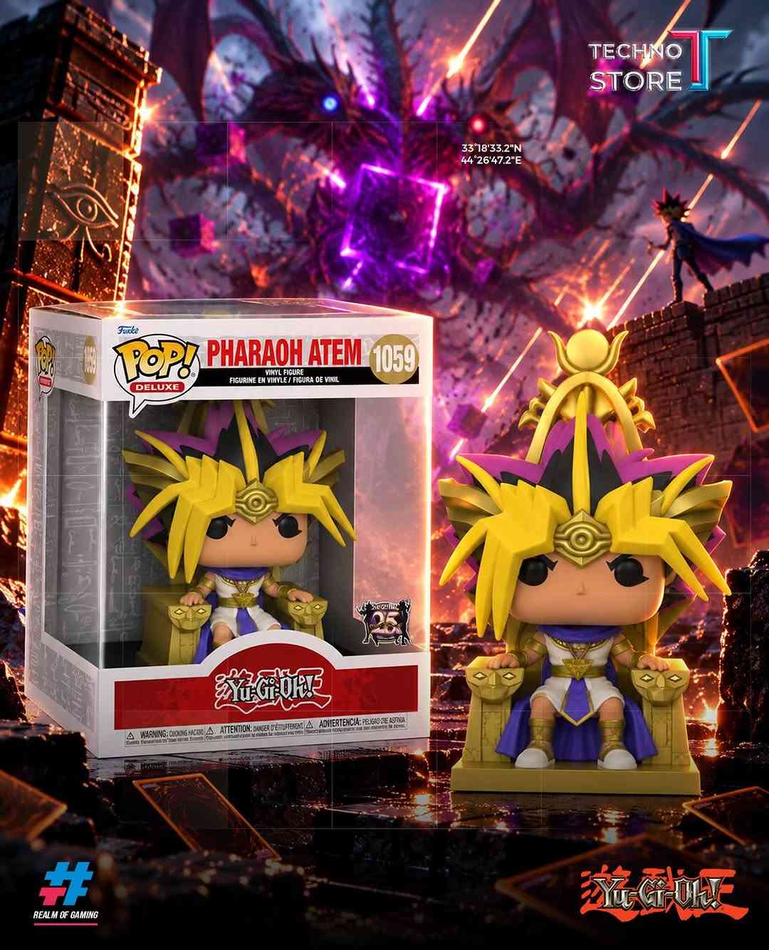 ⚡️ IT’S TIME TO DUEL! ⚡️
Figurs Yu-Gi-Oh! وصلت 🃏🔥
من Yugi وKaiba إلى Dark Magician وKuriboh 😎

📦❤️‍🔥توجد خدمه توصيل داخل بغداد والمحافظات ❤️‍🔥📦

✅‌‎الموزع المعتمد لشركه فونكو بالعراق
✅‌‎موزع معتمد لبطاقات يوغي بالعراق

‌‎1️⃣الفرع الاول
بغداد - الكاظمية - شارع اكد
***********

‌‎2️⃣الفرع الثاني
بغداد - شارع الصناعة - قرب شركة النبع
***********
***********⁩l

نص مكتوب في الصور:
- TECHNO STORE 33°18'33.2"N 44°26'47.2"E
- TECHNO STORE 33°18'33.2"N 44°26'47.2"E # REALM OF GAMING
- TECHNO STORE 33 18'33.2"N 44 26'47.2"E # REALM OF GAMING
- TECHNO STORE 331833.2N 442647.2E
- TECHNO STORE 33 18'33.2"N 44 26'47.2"E
- TECHNO STORE 3318'33.2"N 4426'47.2"E REALM OF GAMING
- TECHNO STORE 33°18'33.2"N 44°26'47.2"E REALM OF GAMING
- TECHNO STORE 33 18 33.2 N 44 26 47.2 E REALM OF GAMING
- TECHNO STORE 3318'33.2"N 4426'47.2"E
- TECHNO STORE 33 18 33.2 N 44 26 47.2 E