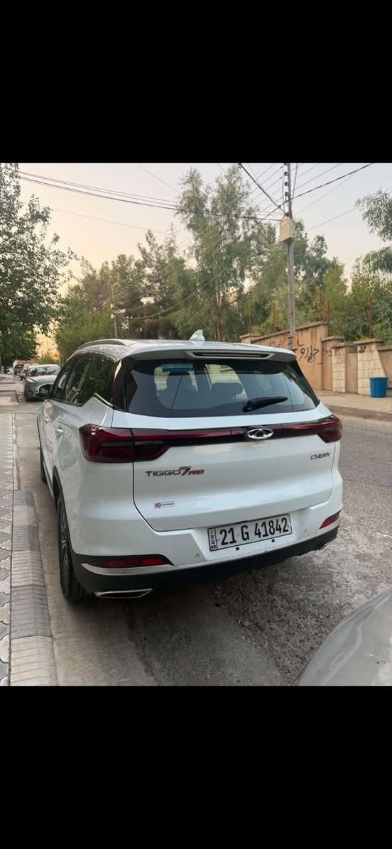شيري تيگو ۷ پرو luxury ۲۰٢٤ 
فول فول هیچی پیوه نیه کلین تایتله خومان به سفری ده رمان کردوه ۱۸ هه زار روشتوه ١٤٨ گه لاو معامه له له سلیمانیم 
*********** السليمانية, العراق

