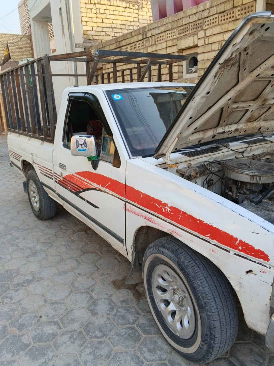 نيسان بيكب ٩٣ سياره نضيفه وجاهزه كير ومكينه وحداديه
السعر ٢٩ وبيه مجال شي قليل
نجف حي الانصار للتواصل ***********

