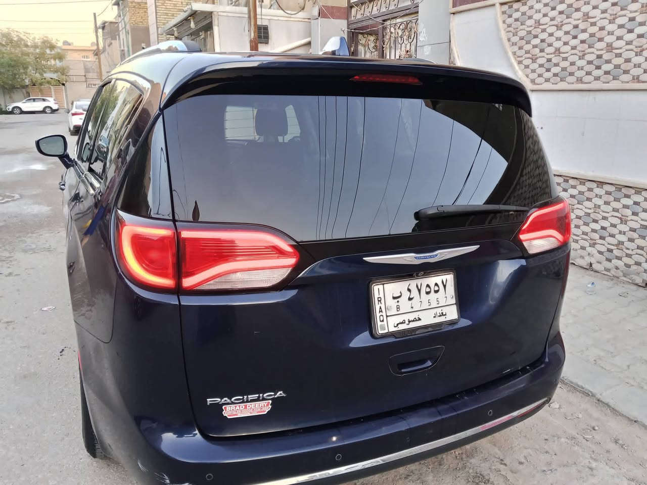السلام عليكم سياره باسفيكا للبيع موديل 2018 فول مواصفات فقط بدون فتحه
كشنات كهربائية 
ابواب كهربائية 
جنطه كهربائية 
سبعه راكب 
رادرات امامي و خلفي 
دواخل بيجي مرغوب 
سياره كلش حلوه ونضيفه السعر175وبيه مجال 
مكان نجف الاشرف 
***********
