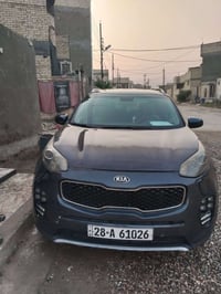 سبورتاج وارد امريكي رقم دولي موديل 2017 صور الحادث مرفقه مكاني بغداد 0...