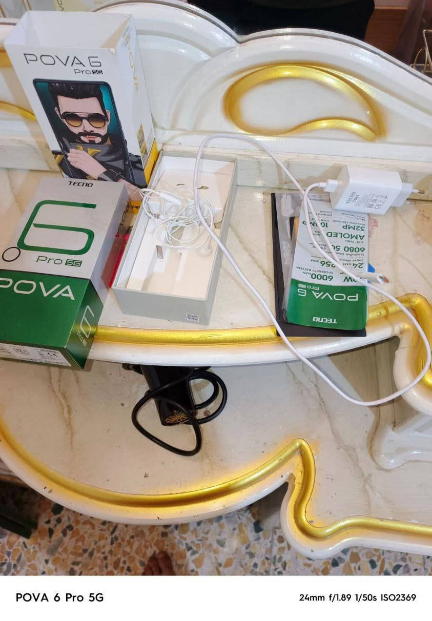 وحش الالعاب تكنو بوفا6 برو فايف جي ذاكره 256 عشوائية 24 بطاريه6000عملاقه شحن يطول يومين  بالصوره الجهاز ما داخل صيانه بوبجي ٩٠فريم سعر 180عنوان بغداد مدينة الصدر فقط شي بسيط بي كامررا خلفية غواش بسيط رقمي وتساب ***********
