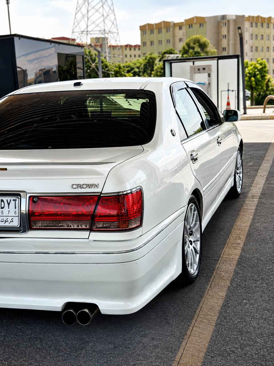 ToYoTa Crown 2003 ⚜️🤍🇯🇵 
سپی صه‌ده‌ف بڕاوه‌
مه‌كینه‌ D4-گه‌وره‌ كه‌م بانزین خۆر بێ دیلكۆ
كامل جوانكاری بۆ كراوه‌ 
پێشوودوا سپۆڕت 
پێ چاڵ بێ شوخت هه‌ستی پێ ناكه‌ی 
كه‌ موسه‌ زۆر جوان چاك كراوه‌ته‌وانێ
تاعونه‌ی كریستاڵ
٣ دوگمه‌ تراكشن 
په‌رده‌ ٤ كوشن كاره‌با
٤ كوشن قوماش لۆك 
ناو زه‌رد
پێش عیون 
دوا كریستاڵ لۆك 
سوكان كاره‌با 
كاسێت بیلاد 
ئاوێنه‌ هیته‌ر
جامی دواوه‌ هیته‌ر
حاسه‌ی دواوه‌ 
سیسته‌م ساڵانسای ده‌سكاری كراوه‌ 
٤ ویل ی ماجێستاو ٤ تایه‌ی تازه‌ 
بێ مه‌سره‌ف به‌ شه‌رتی گێڕوومه‌كینه‌و ئه‌كسل و ته قه‌و ڕه‌قه‌ ✅🤍
سه‌یاره‌كه‌ له‌ سلێمانیه‌ 
سعری ٤٠ گه‌ڵاو مه‌جالێكی بچووكی برایانه‌ 
ماشاالله‌ له‌بیر مه‌كه‌ن 
تێبینی: سه‌یاره‌كه‌ كۆدی هه‌یه‌ !!.
ژم :*********** السليمانية, العراق
