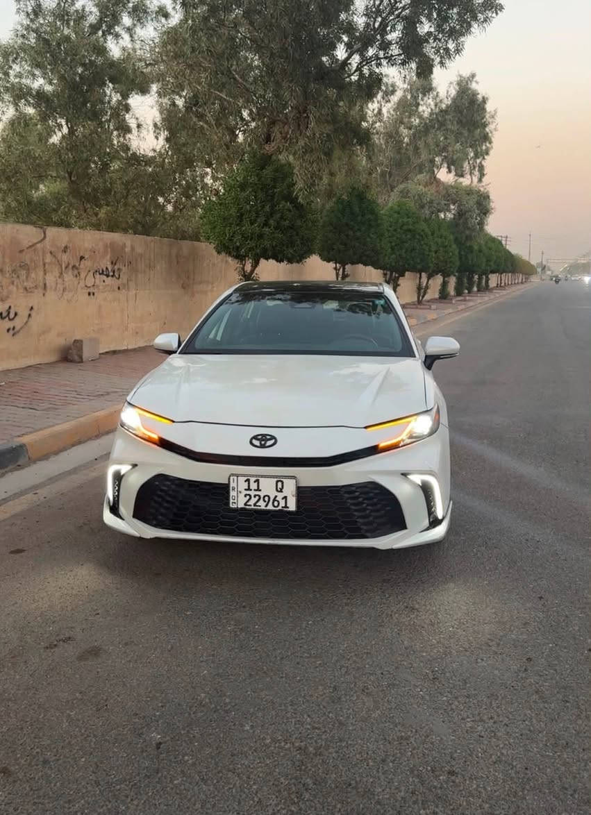 للبيع كامري 2025 xse
رقم بغداد ب اسمي تحويل ثاني
ماشيه ٢٨ الف ميل
بدون ايرباك السياره
بنيد فقط صبغ 
بدون بوارد بدون فتح
مكان السياره ديالى بعقوبه
***********
