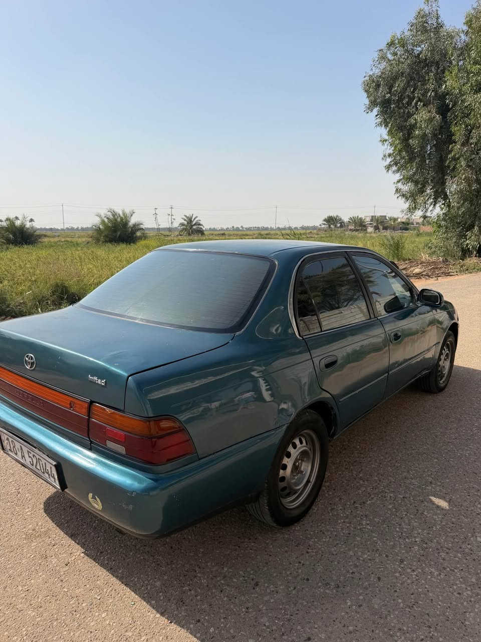 السلام عليكم للبيع كورلا موديل 1993مكفوله السياره عده صبغ اثر جراد مكينه وكير وتبريد جاهزه السياره بااسمي الرقم الجديد مكان السياره النجف للاتصال *********** بغداد, العراق

