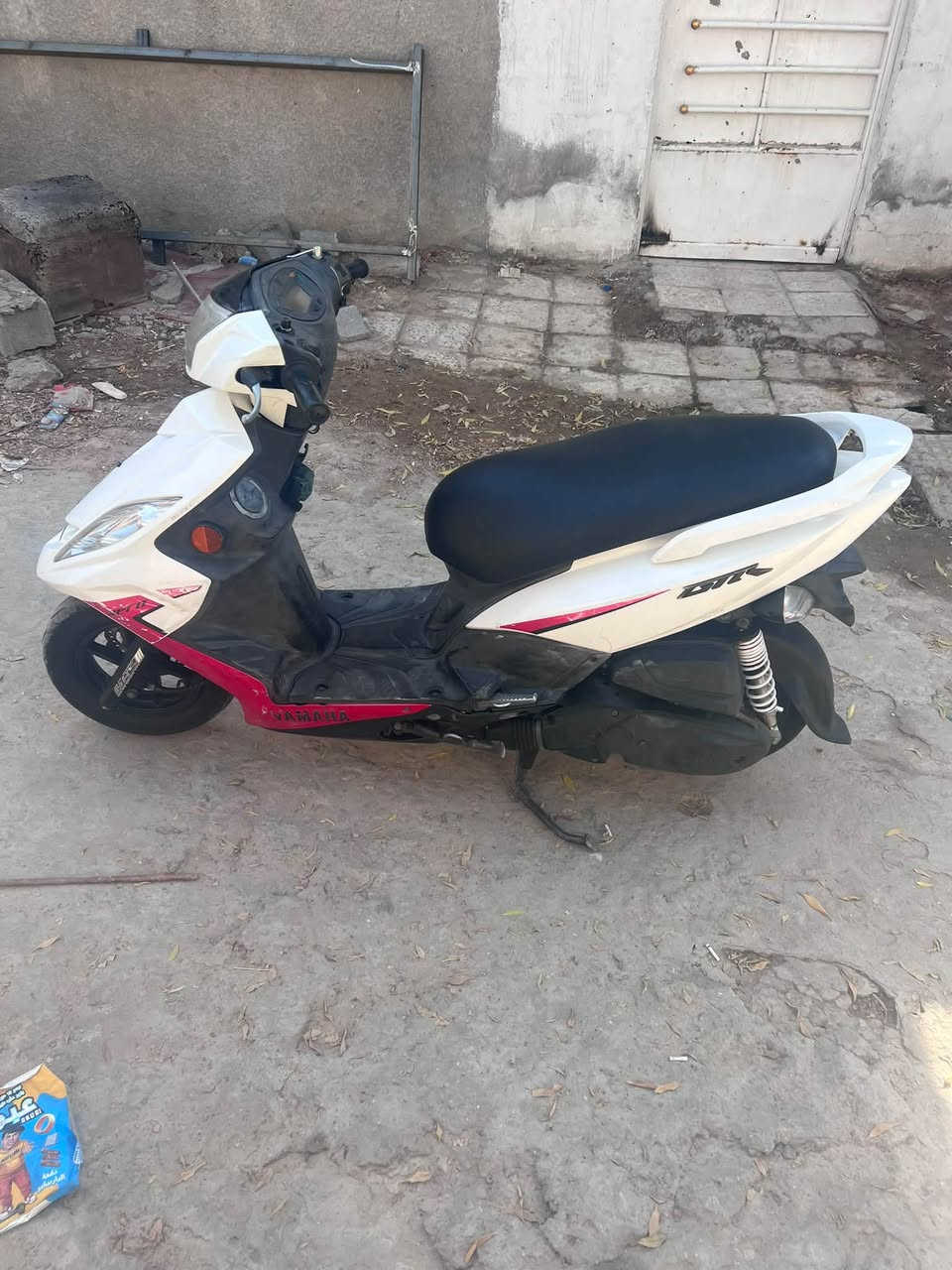سلام عليكم
🏍️ Yamaha GTR 2011 للبيع
مكينه مكفوله وجديده وناعمه  نكره  
بيها شخوط بسيطه من الرمبه ومن الاستعمال والتريشه مكسوره ومصلحهة 
السعر 1,250,000 قابل للتفاوض بالمعقول 
مكاني بغداد الكماليه 
***********

