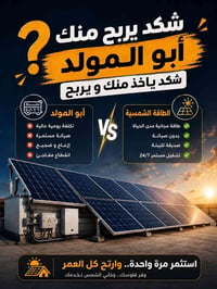 مكتب السدن • طاقة شمسية • الغزالية بغداد