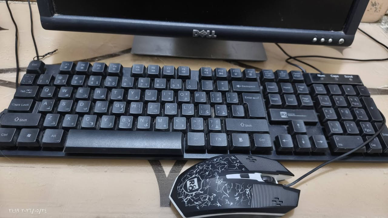 سلام عليكم هاي حاسبه بيسي نوع Dell مراوس بايفون نضيف  ستفسار  ***********
