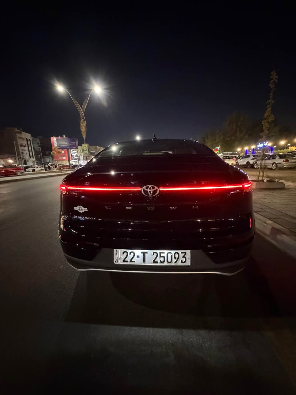 كراون 2025
مواصفاتxle
كشنات تدفئة وتبريد
رادارات 
السيارة بدون صبغ 
ماشية7000
*********** بغداد, العراق
